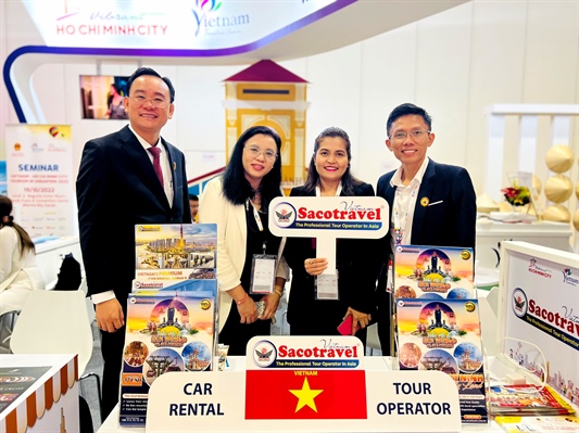 Saco tại ITB châu Á 2022 Singapore 2